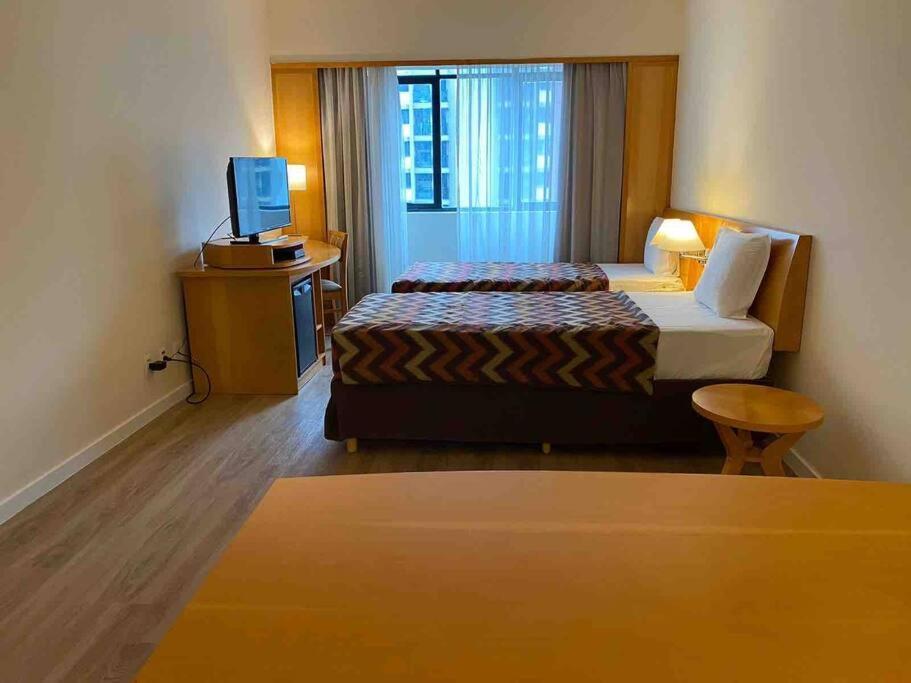 Sol Alphaville Flat Equipado Lazer E Trabalho Apartment